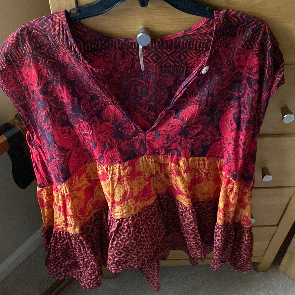 Free People Tunic Blouse